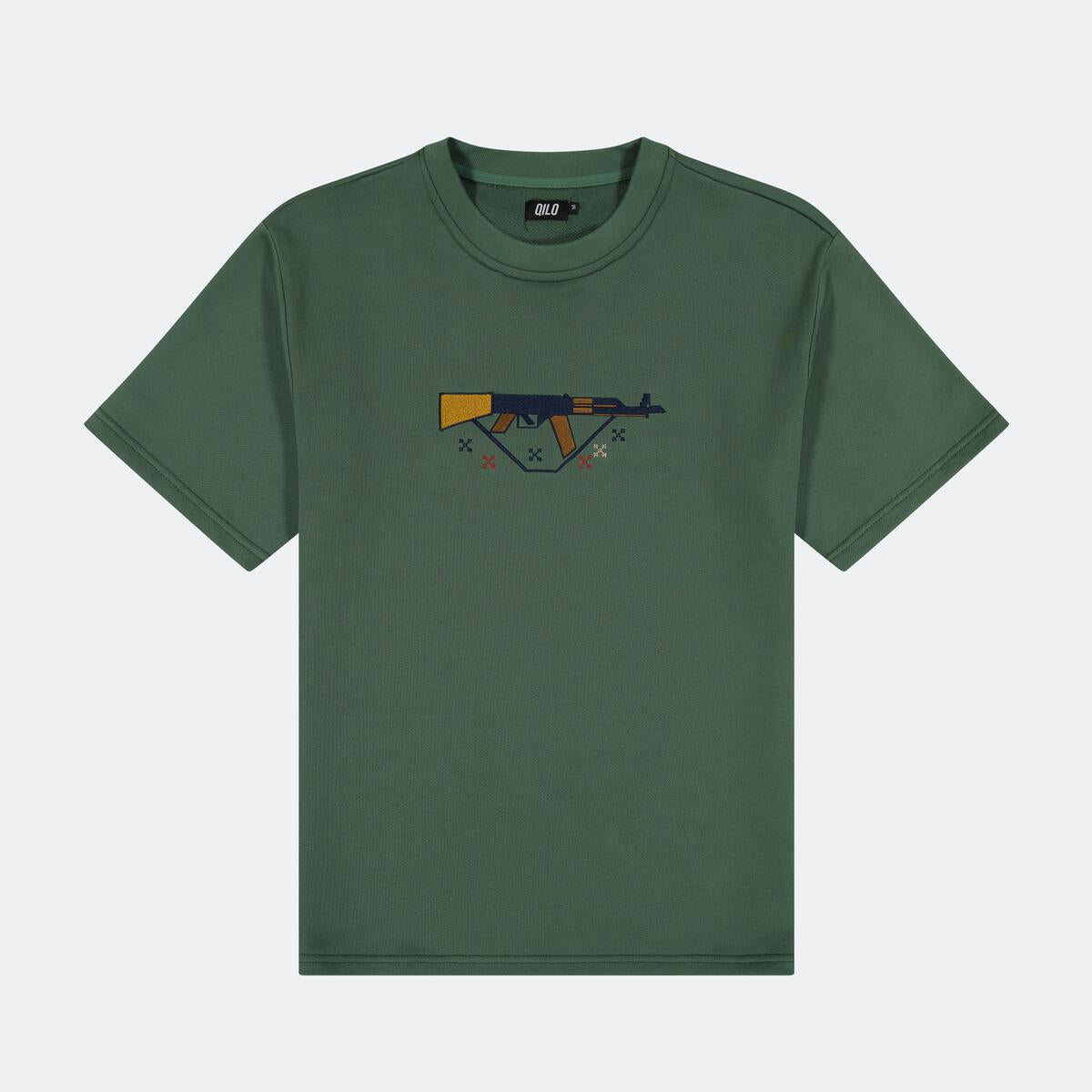 Qilo Tactical AK Embroidered T-Shirt – Americana Pipedream Apparel