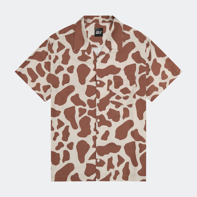 Resort Shirt in Giraffe