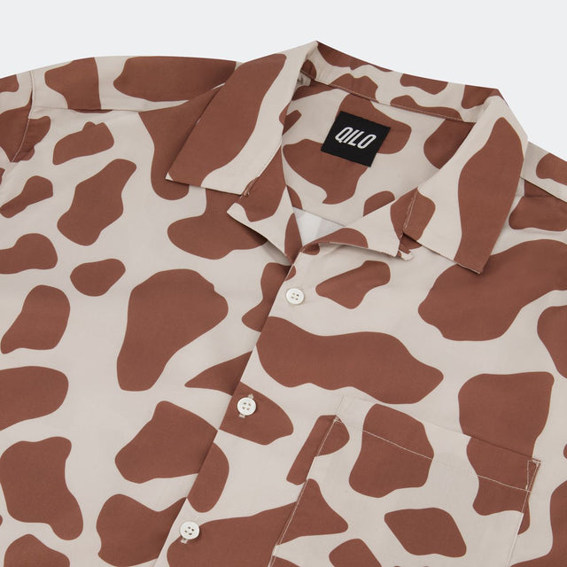 Resort Shirt in Giraffe