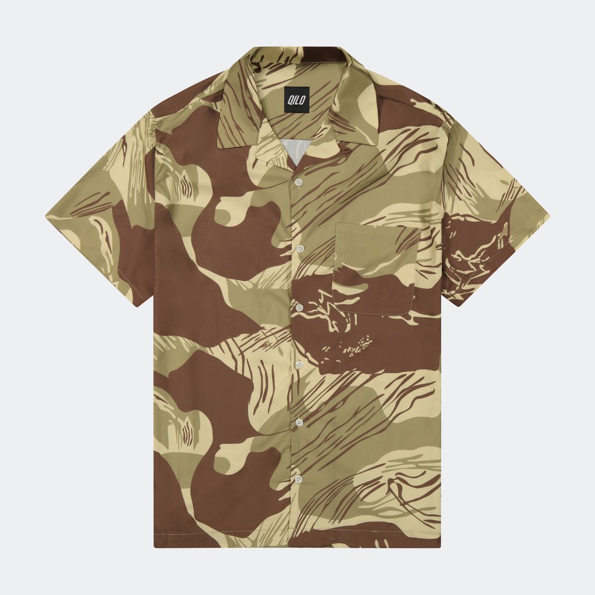 Resort Shirt in Rhodesian Arid Brushstroke