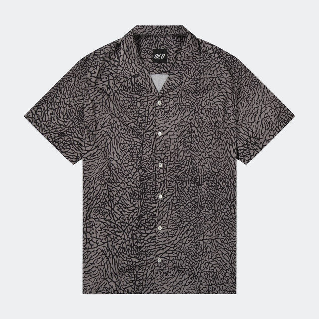 Resort Shirt in Elephant Skin