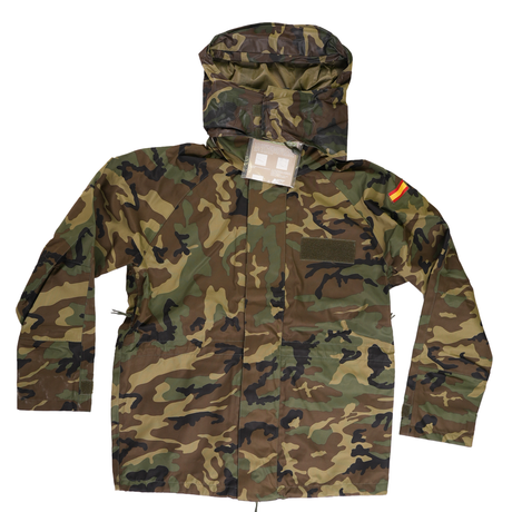 Unissued Spanish Woodland Rain Parka