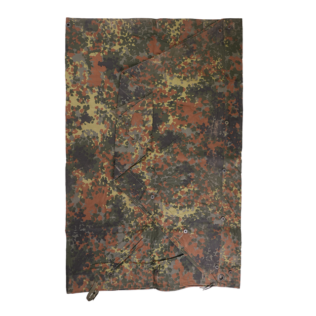 Issued German Flecktarn Shelter Half