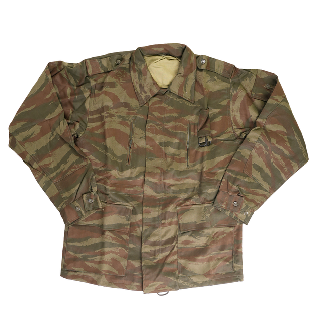 Issued Serbian Green Tigerstripe Field Jacket