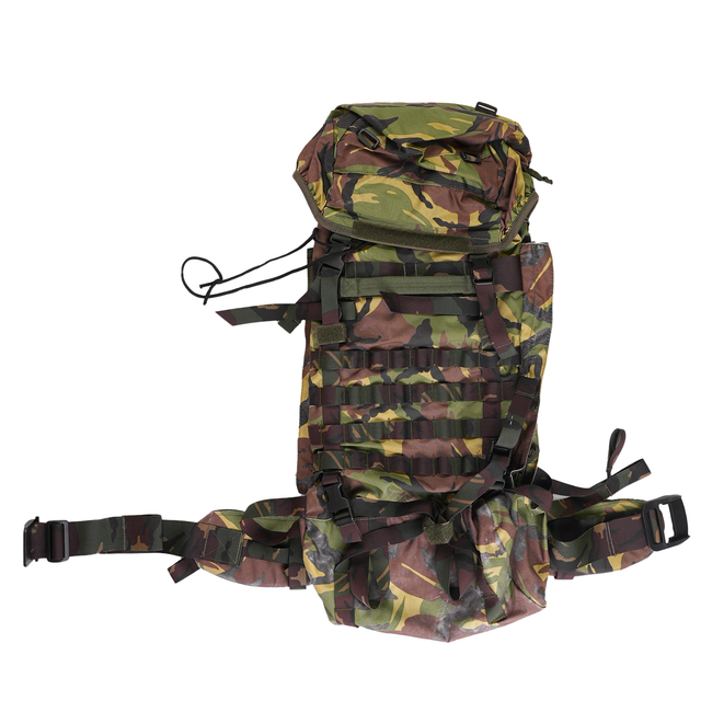 Issued Dutch DPM 60L Rucksack (No Side Pouches)