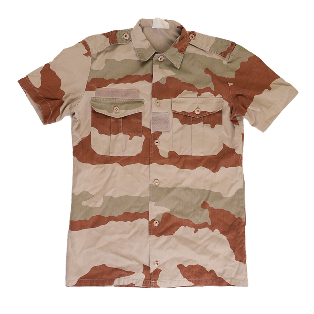 Issued French Desert CCE Short Sleeve Shirt