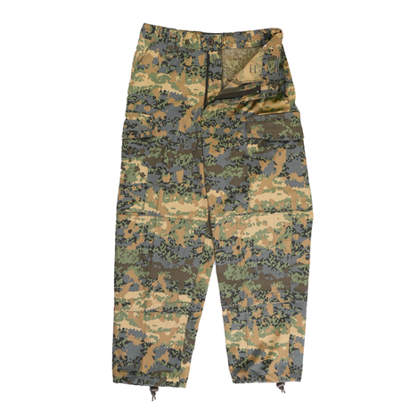 Unissued Austrian Tarnanzug Neu Field Pants