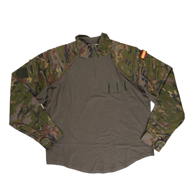 Unissued Spanish M09 Woodland Combat Shirt