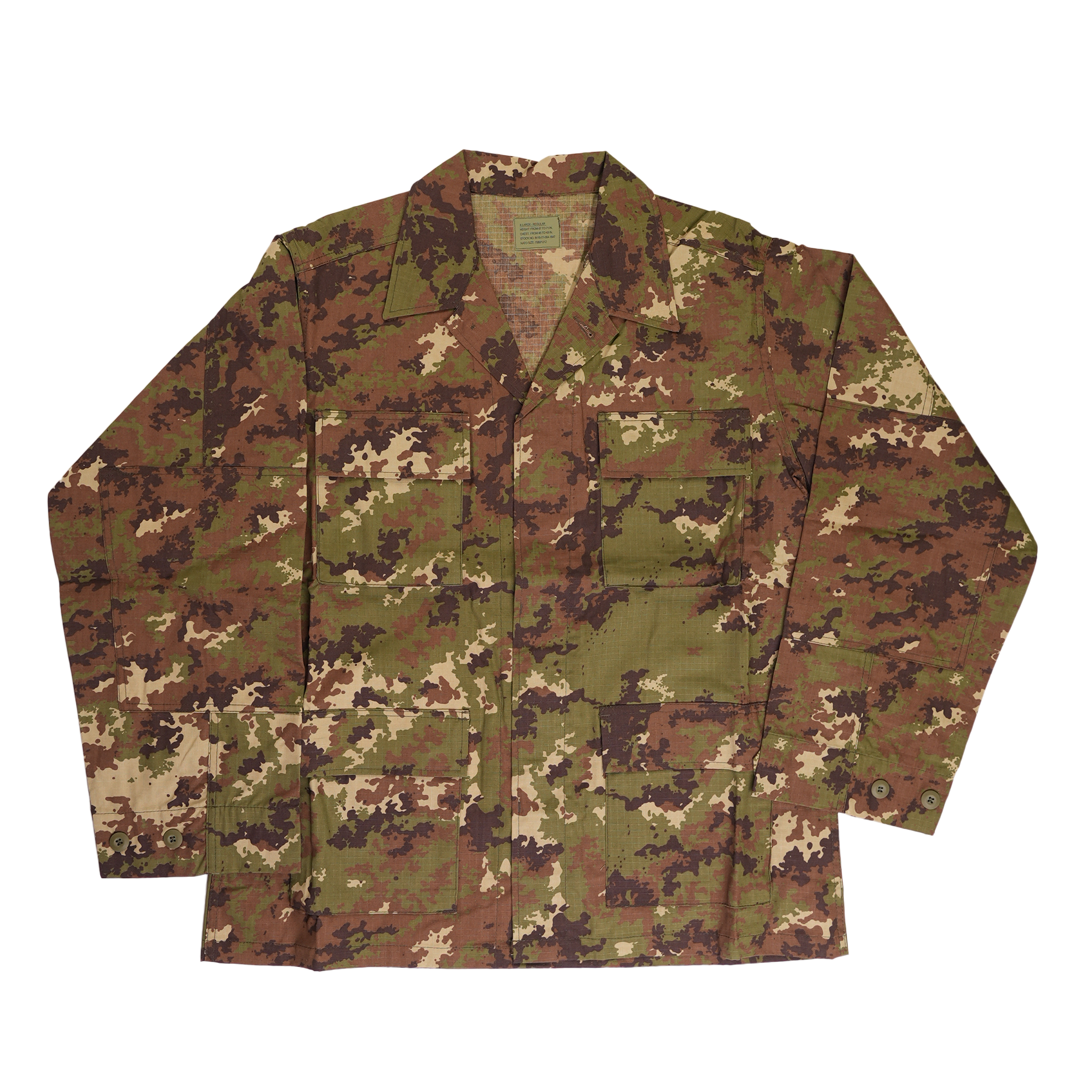 Teesar Vegetato Camo BDU Jacket