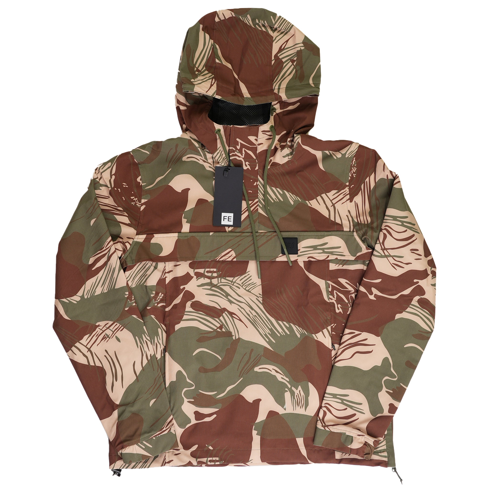 Qilo Tactical Rhodesian Brushstroke Anorak