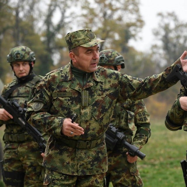 Issued Serbian M2010 Pixel Combat Jacket