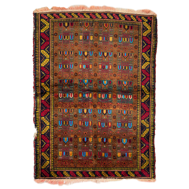 Large Afghan-Made Pictorial Rugs