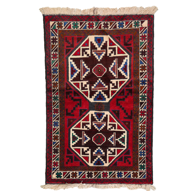 Large Afghan-Made Pictorial Rugs