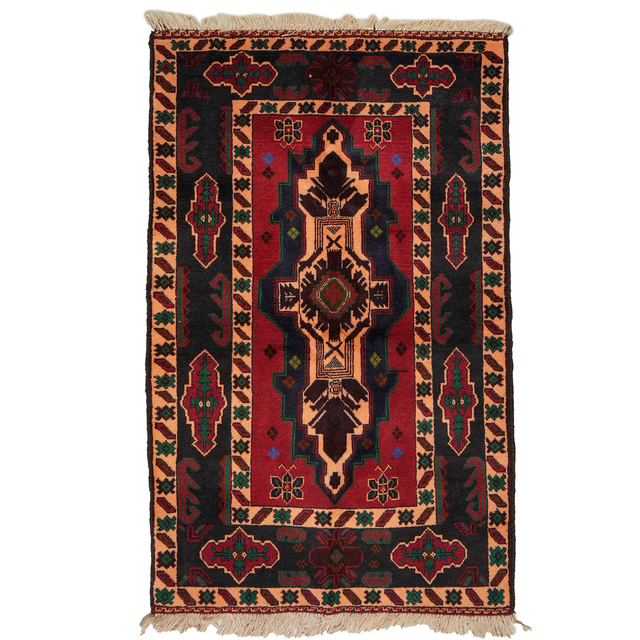 Large Afghan-Made Pictorial Rugs