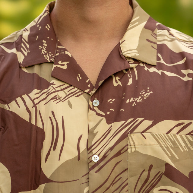 Resort Shirt in Rhodesian Arid Brushstroke