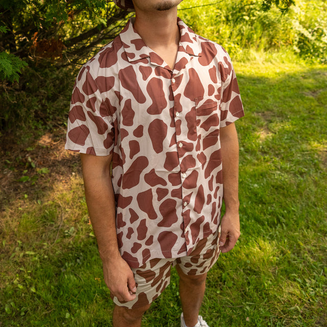 Resort Shirt in Giraffe