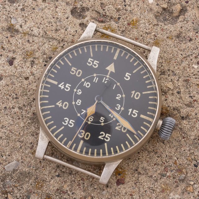 WWII Luftwaffe Laco B-Uhr Pilot’s Watch (No Strap)