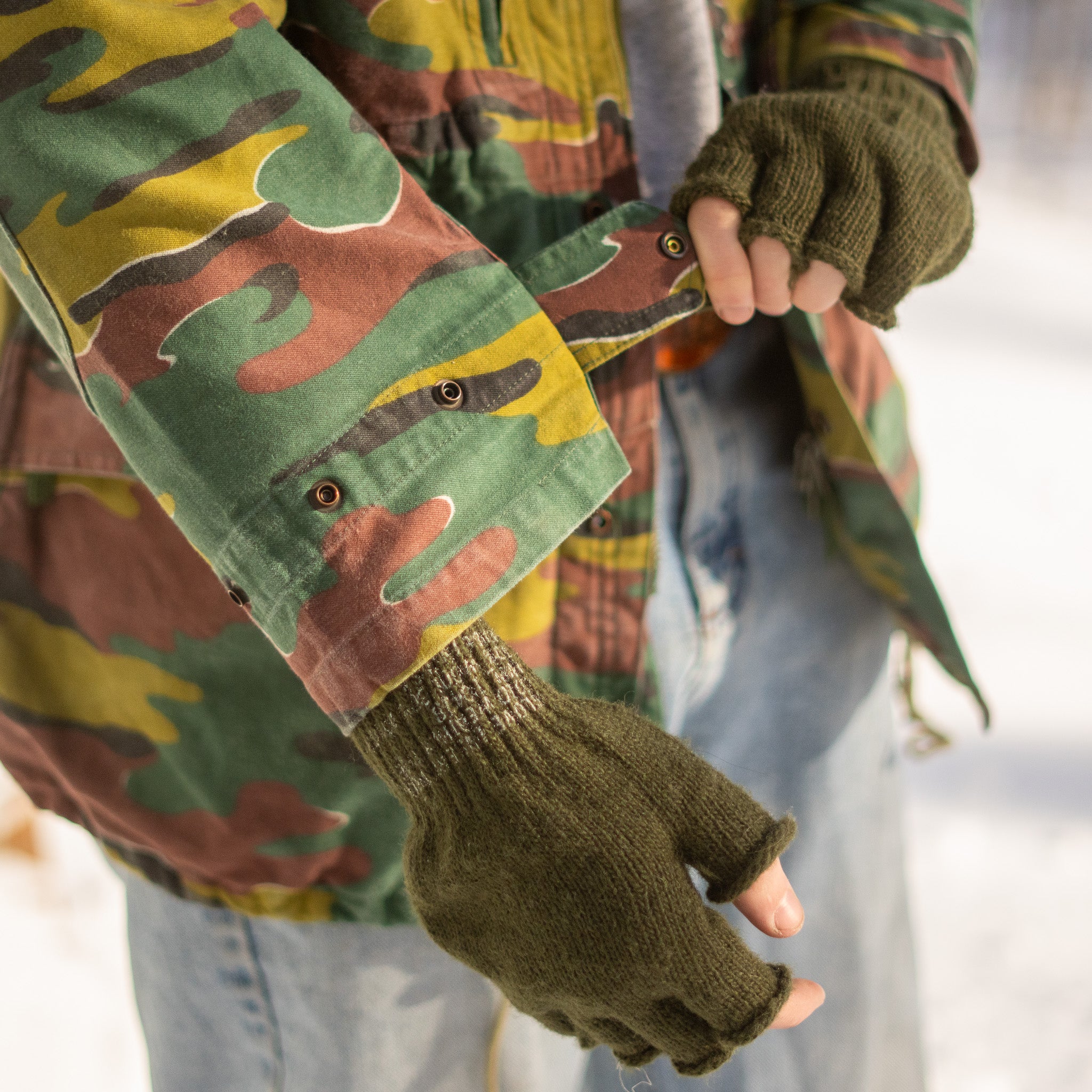 Belgian M88 Parka - Olive Drab Classic Military Style Jacket | Keep Shooting