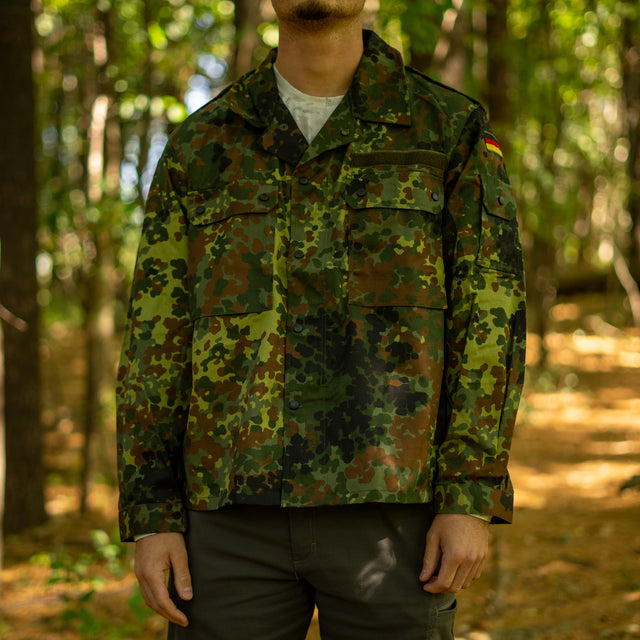 Unissued Bundeswehr Flecktarn Field Shirt