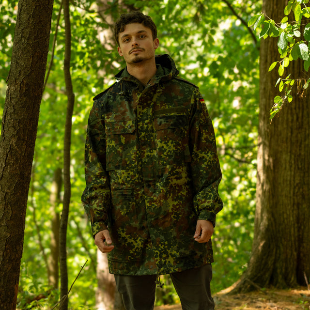 Unissued Bundeswehr Flecktarn Parka