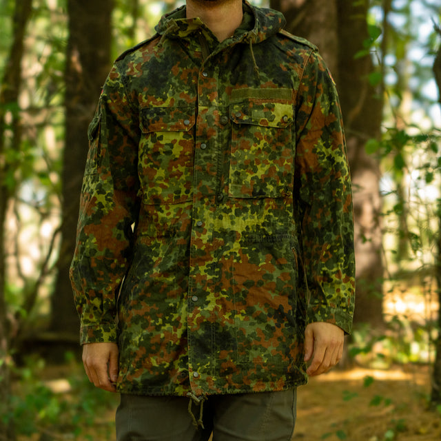 Unissued Bundeswehr Flecktarn Parka