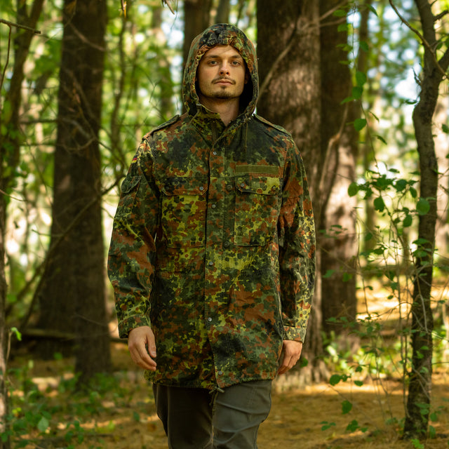 Unissued Bundeswehr Flecktarn Parka