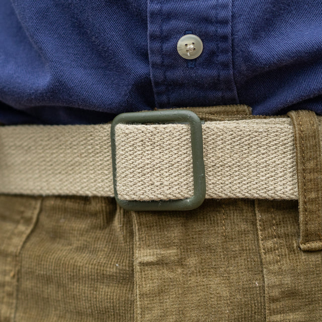 Unissued French Khaki Trouser Belt