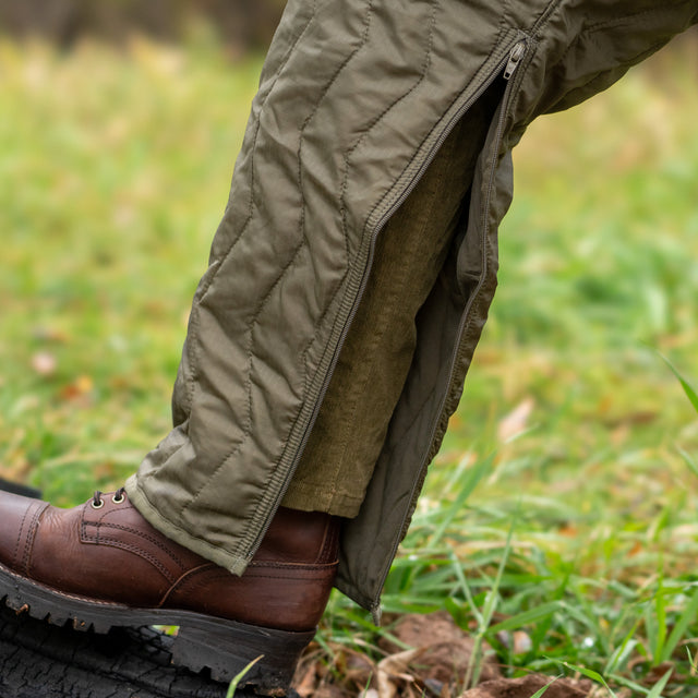 Issued German Bundeswehr Quilted Pant Liner