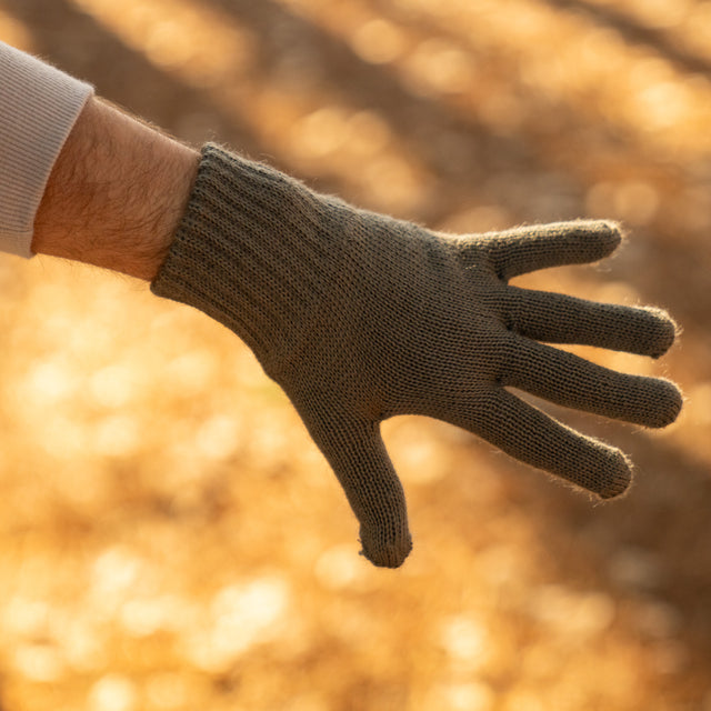 Issued East German Wool Gloves