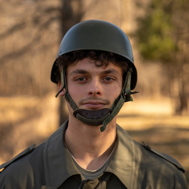 Issued French F1 Steel Helmet