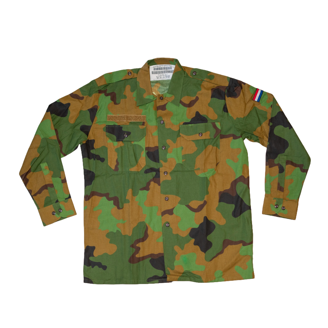 Unissued Dutch Jungle Camo Field Shirt