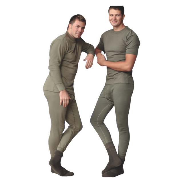 Mil-Tec OD Fleece Long John Bottoms