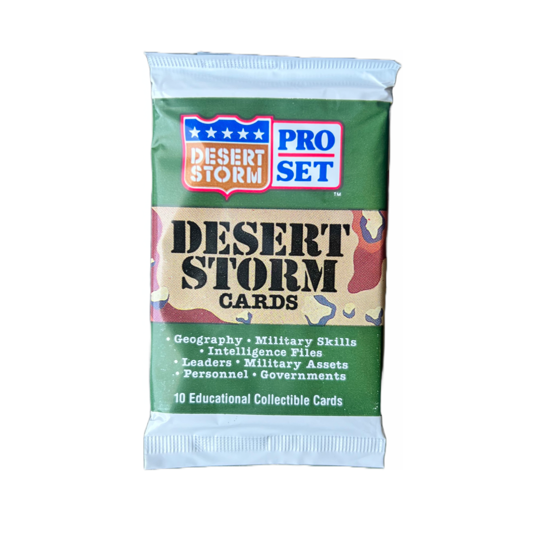 Pro Set Desert Storm Trading Card Pack