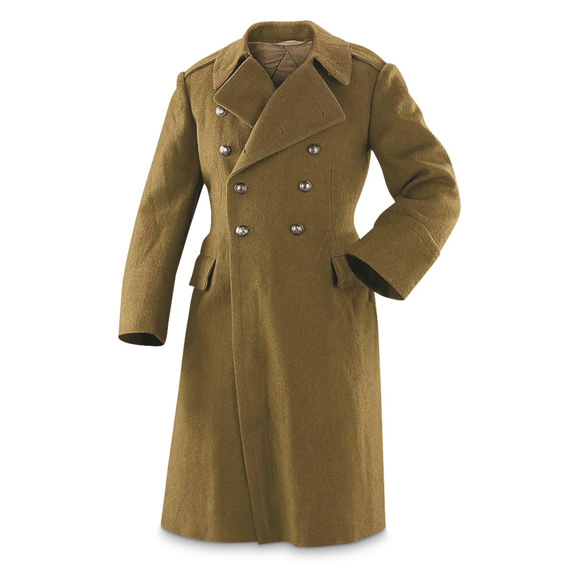 Pea hot sale coat surplus