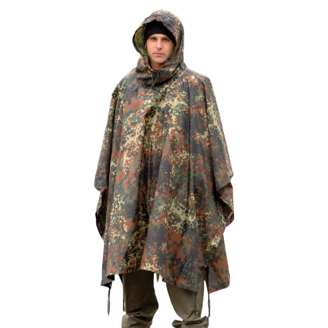 Mil-Tec Flecktarn Rain Poncho