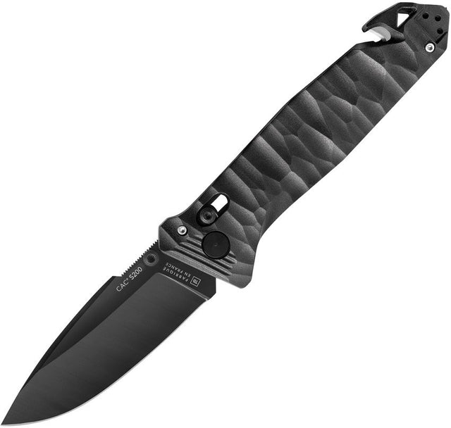 C.A.C. S200 Axis Lock Black (No Corkscrew) (Straight Edge)