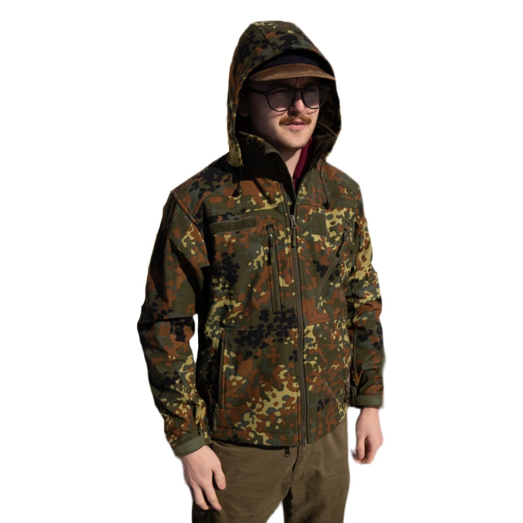 Mil-Tec Flecktarn Softshell Jacket